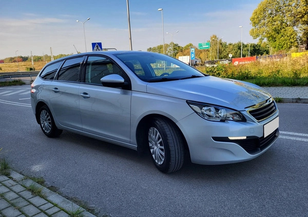 Peugeot 308 cena 28400 przebieg: 241000, rok produkcji 2014 z Bolków małe 254